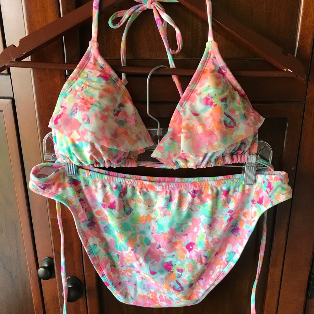 Xhilaration Watercolor Bikini